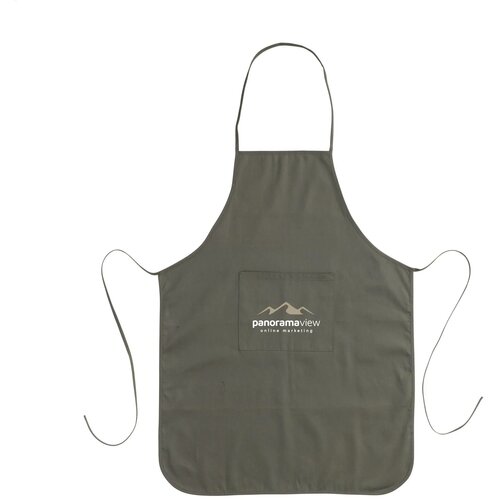 Apron Recycled Cotton (170 G/M²) Schort Olijfgroen