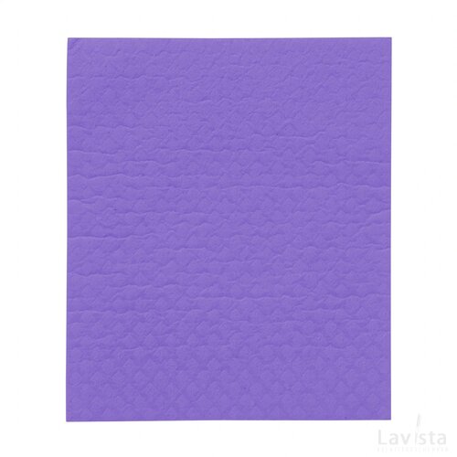 Custom Bio Dishcloth Vaatdoekje Lila