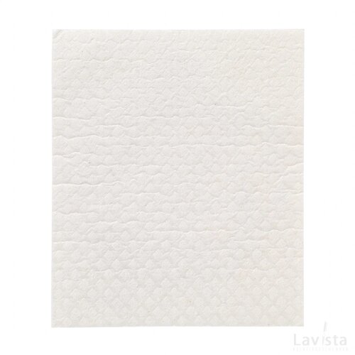 Custom Bio Dishcloth Vaatdoekje Wit