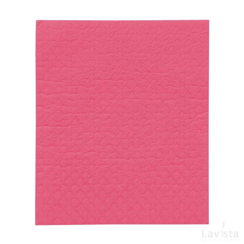 Custom Bio Dishcloth Vaatdoekje Rood