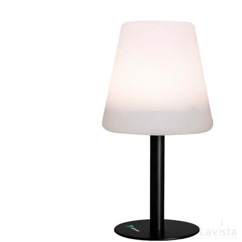 Gusta Solar Tafellamp Wit
