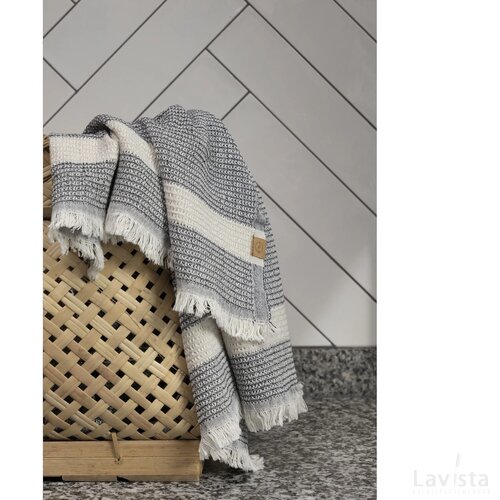 Oxious Elegance Bathroom Towel Badhanddoek Zwart