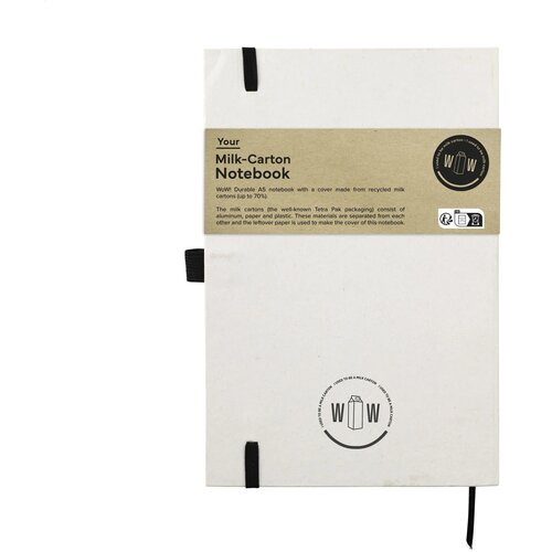 Milk Carton Notebook A5: Speels Notitieboekje in Compact Formaat