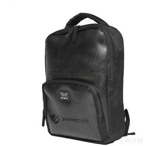 Ecowings Funky Falcon Backpack Rugzak Zwart