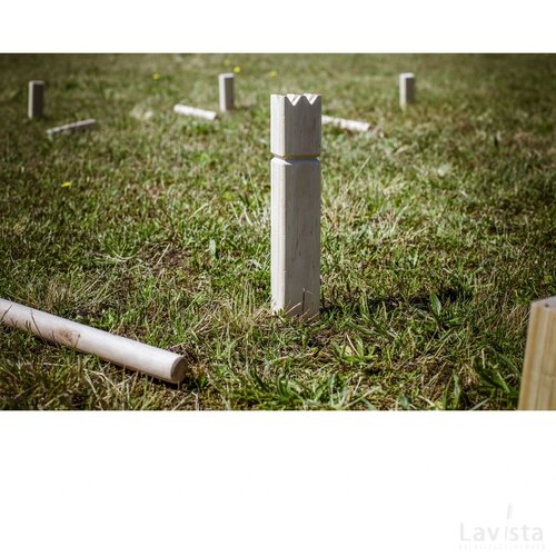 Kingdom Kubb Outdoor Game Spel Hout