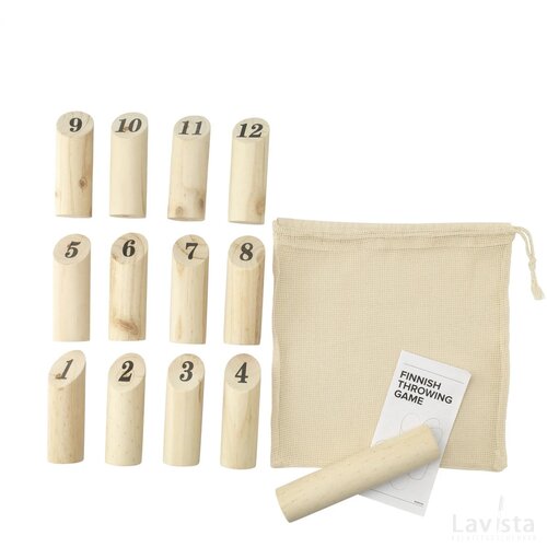 Finnish Throwing Game Spel Hout