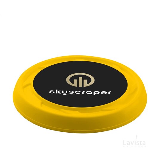 Recycled Plastic Frisbee Cool Model Geel