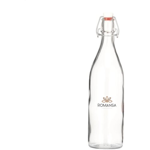Vidrio glazen beugelfles 1000 ml