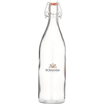 Vidrio Bottle 1 L Waterfles Transparant