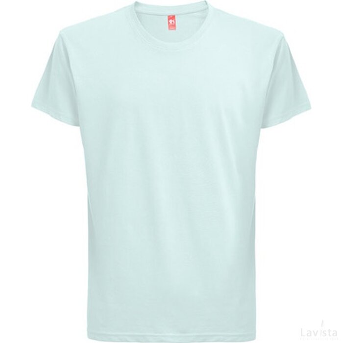 Thc Fair Small 100% Katoen T-Shirt Licht Blauw