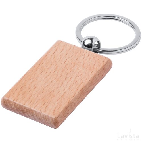 Pelton Sleutelhanger, Rechthoek Natuurlijk