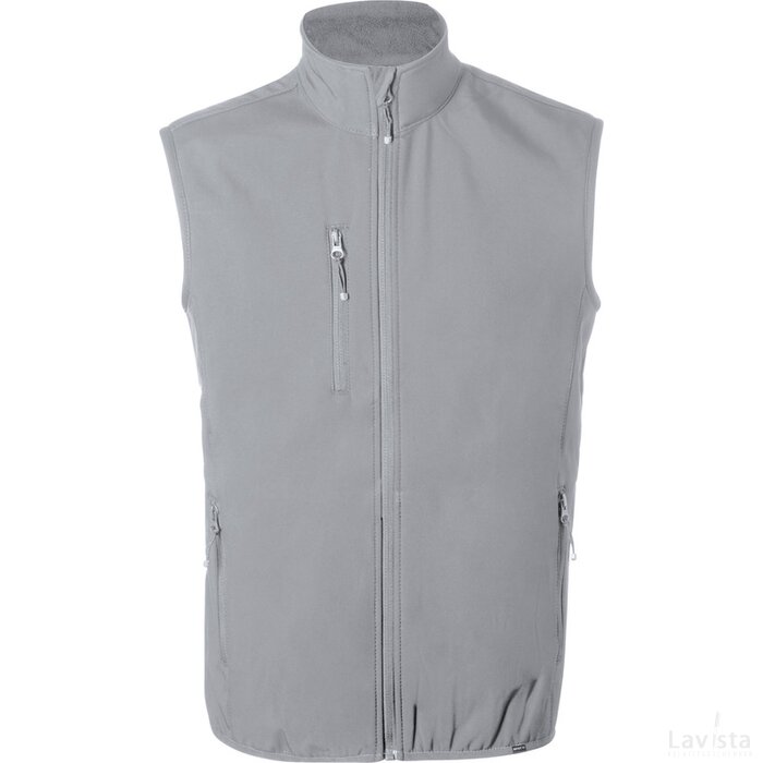 Jandro Rpet Softshell Vest Grijs