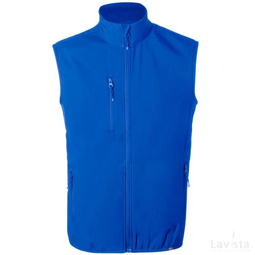 Jandro Rpet Softshell Vest Blauw