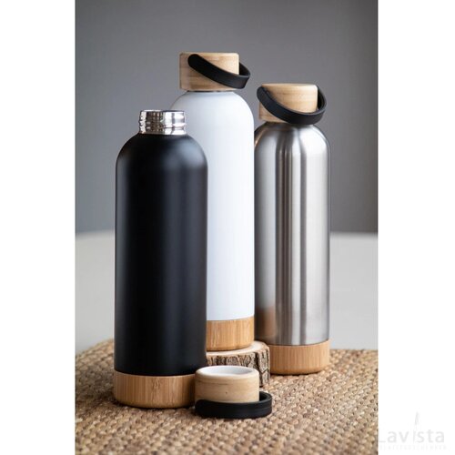 Zoboo Plus Thermos Fles Zilver