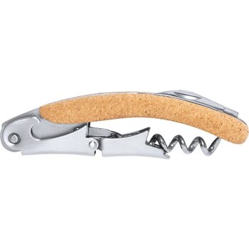 Kelnermes met kurk handvat Naturel