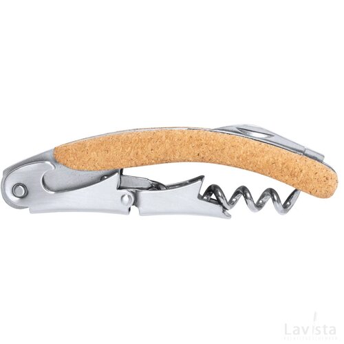 Kelnermes met kurk handvat Naturel
