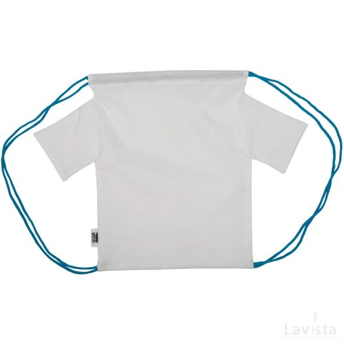 Creadraw T Rpet Custom Made Trekkoord Tas Blauw