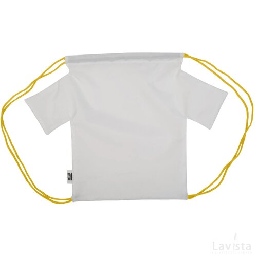 Creadraw T Rpet Custom Made Trekkoord Tas Geel