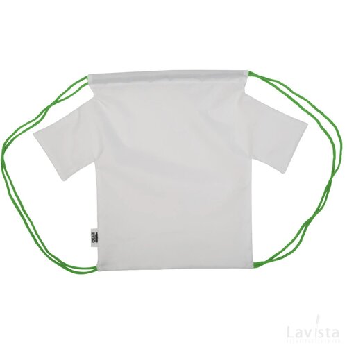 Creadraw T Rpet Custom Made Trekkoord Tas Groen