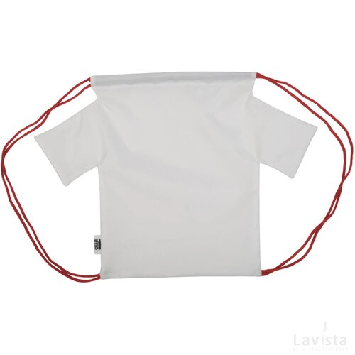 Creadraw T Rpet Custom Made Trekkoord Tas Rood