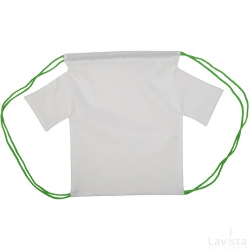 Creadraw T Custom Made Trekkoord Tas Groen
