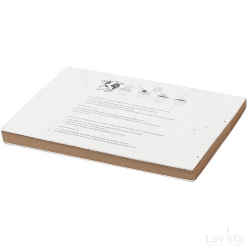Zomek Groeipapier Sticky Notitieblok Natuurlijk