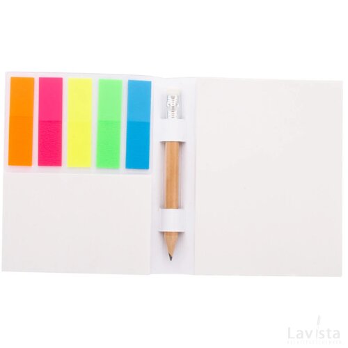 Creastick Combo Plus Custom Made Sticky Notes/ Notitieblok Wit