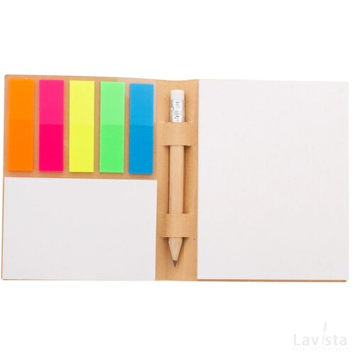 Creastick Combo Plus Eco Custom Made Sticky Notes/ Notitieblok Natuurlijk