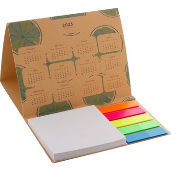 Creastick Combo Date Eco Custom Made Kalender/ Sticky Notes Natuurlijk