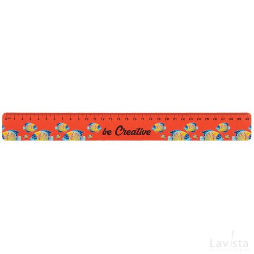 Drawy 30 Custom Made Liniaal, 30 Cm Wit