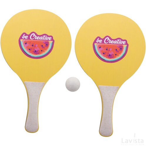 Creashot Strandtennis Op Maat Natuurlijk