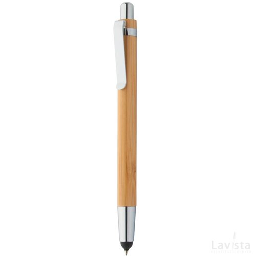 Tashania Black Bamboe Balpen Natuurlijk