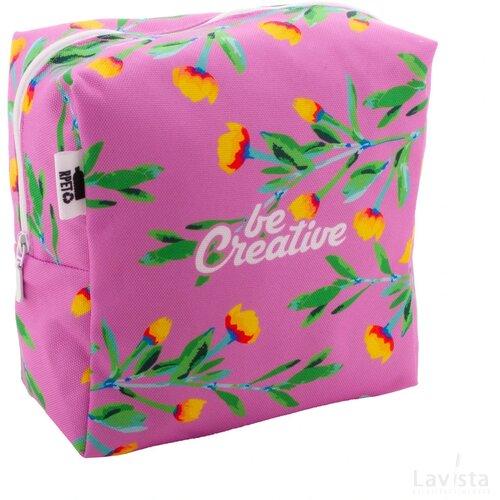 Creabeauty Square L Custom Made Make-Up Tas Wit