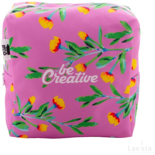 Creabeauty Square L Custom Made Make-Up Tas Wit