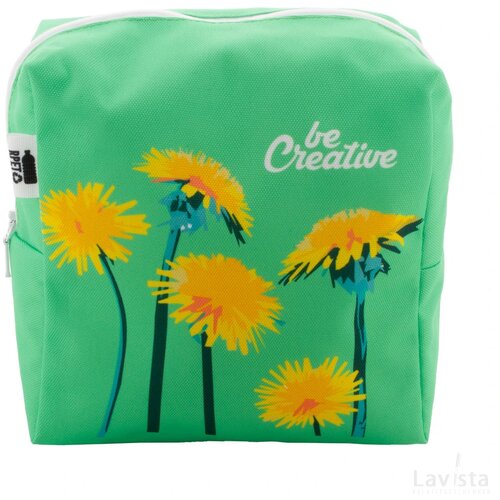 Creabeauty Square L Custom Made Make-Up Tas Wit