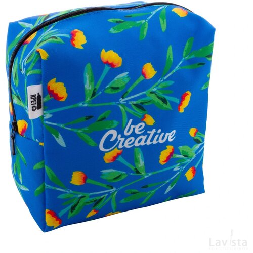 Creabeauty Square L Custom Made Make-Up Tas Zwart