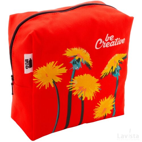 Creabeauty Square L Custom Made Make-Up Tas Zwart