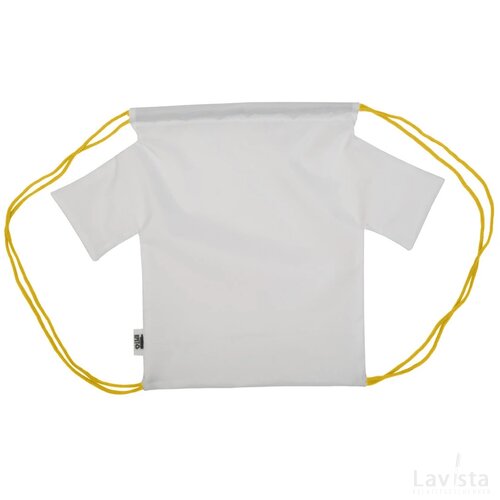 Creadraw T Kids Rpet Custom Made Trekkoord Tas Voor Kinderen Geel
