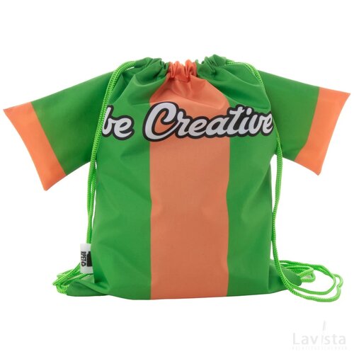 Creadraw T Kids Rpet Custom Made Trekkoord Tas Voor Kinderen Groen