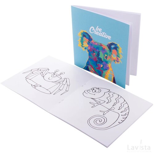 Colobook Custom Made Kleurboek, Dieren Wit