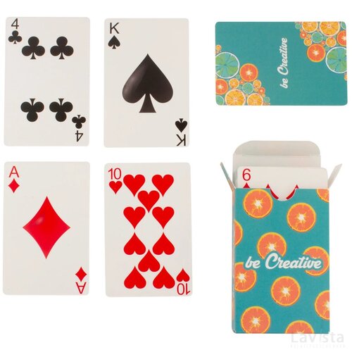 Creacard Custom Made Speelkaarten Wit