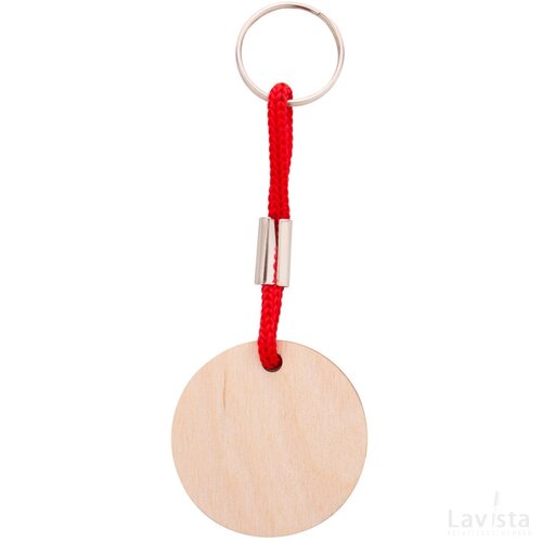 Woody Plus A Custom Made Sleutelhanger Rood