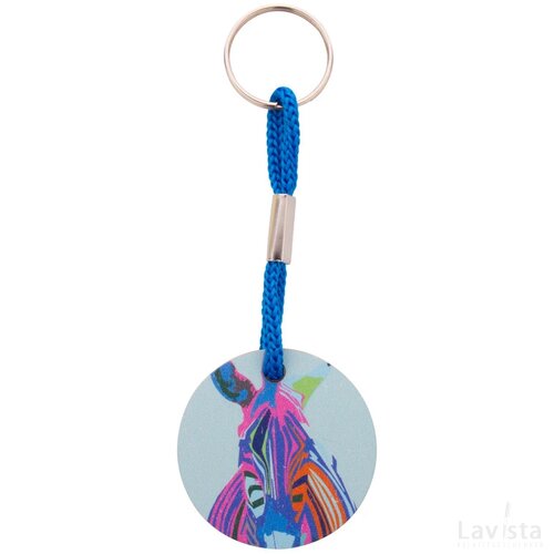 Woody Plus A Custom Made Sleutelhanger Blauw