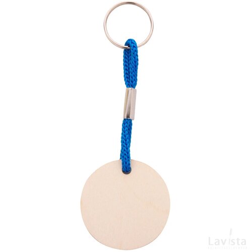 Woody Plus A Custom Made Sleutelhanger Blauw