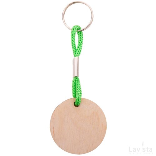 Woody Plus A Custom Made Sleutelhanger Groen