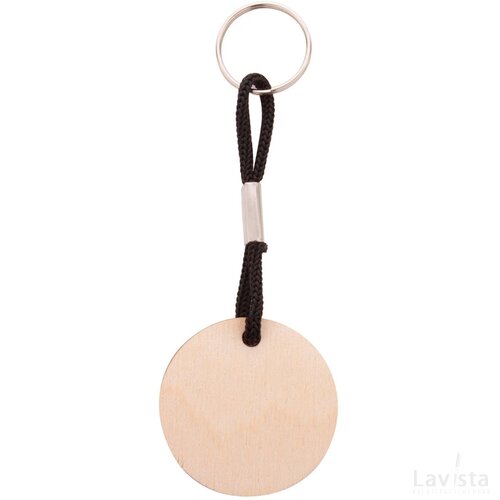 Woody Plus A Custom Made Sleutelhanger Zwart
