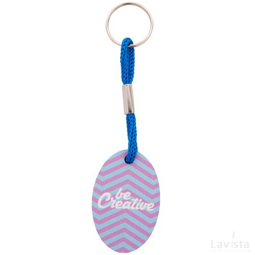 Woody Plus B Custom Made Sleutelhanger Blauw