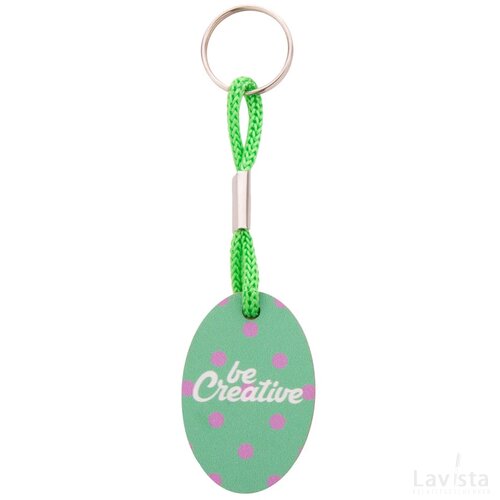 Woody Plus B Custom Made Sleutelhanger Groen