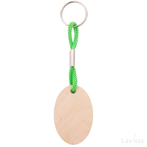 Woody Plus B Custom Made Sleutelhanger Groen