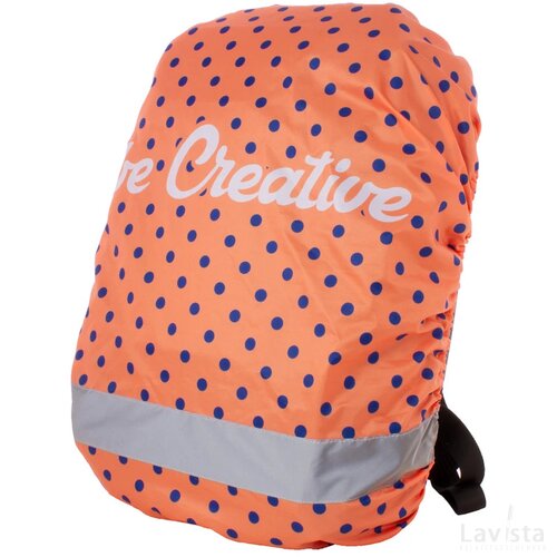 Creaback Reflect Custom Made Reflecterende Rugzakhoes Wit